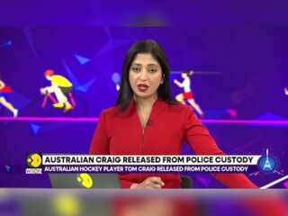 Australian Hockey player Tom Craig released from police custody
