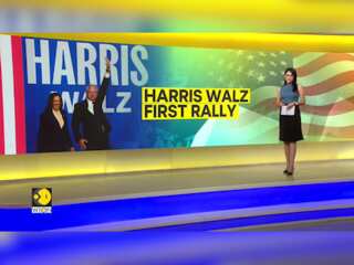US Elections 2024: VP rivals Walz and Vance hold duelling swing state events