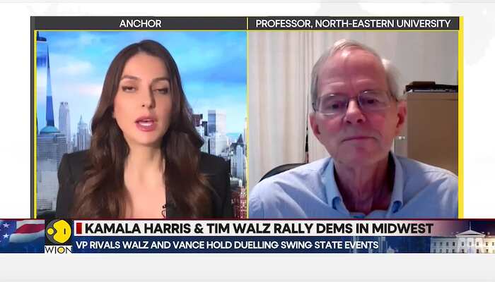 US Elections 2024: Harris and Walz blitz through US swing states