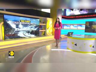 Italian Alpine glacier is melting due to summer temperatures