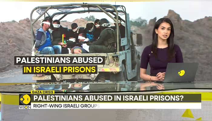 Gaza crisis: 'Violence, sexual assault' in Israeli prisons