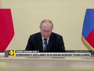 Russia-Ukraine War: Emergency declared in Russian border town Kursk | WION Speed News