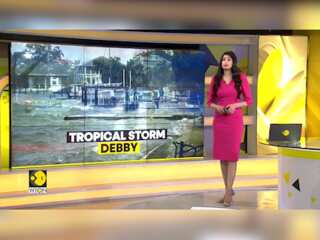 South Carolina braces for storm Debby's landfall