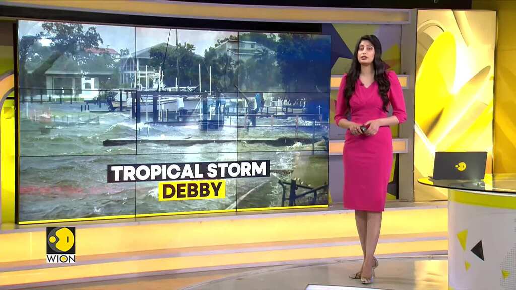 South Carolina braces for storm Debby's landfall
