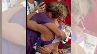 Female French athlete proposes to boyfriend after finishing race at Paris Olympics