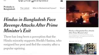 Bangladesh Hindus were attacked in 'revenge', screams New York Times header, changes it after furore