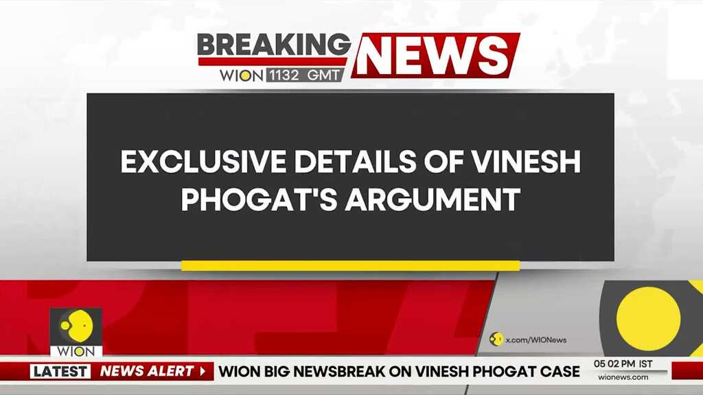 Paris Olympics 2024: WION accesses Vinesh Phogat's petition to the CAS