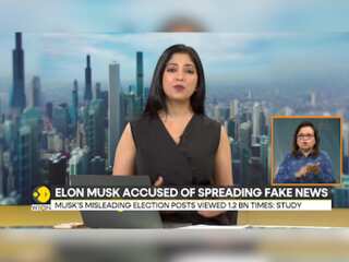 Elon Musk accused of spreading fake news; Musk's misleading election posts spreading rapidly