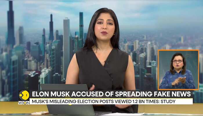Elon Musk accused of spreading fake news; Musk's misleading election posts spreading rapidly