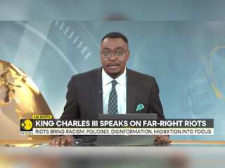 UK riots: King calls for unity in wake of riots