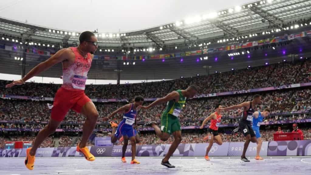 Paris Olympics 2024: Canada win gold in men’s 4x400m relay after USA disqualified