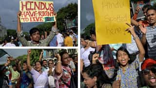 'Who are we, Bengali Bengali': Bangladeshi Hindus protest amid growing violence
