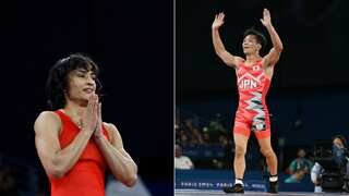 Paris Olympics 2024: Rei Higuchi, once disqualified from Tokyo Games for being overweight, comforts Phogat