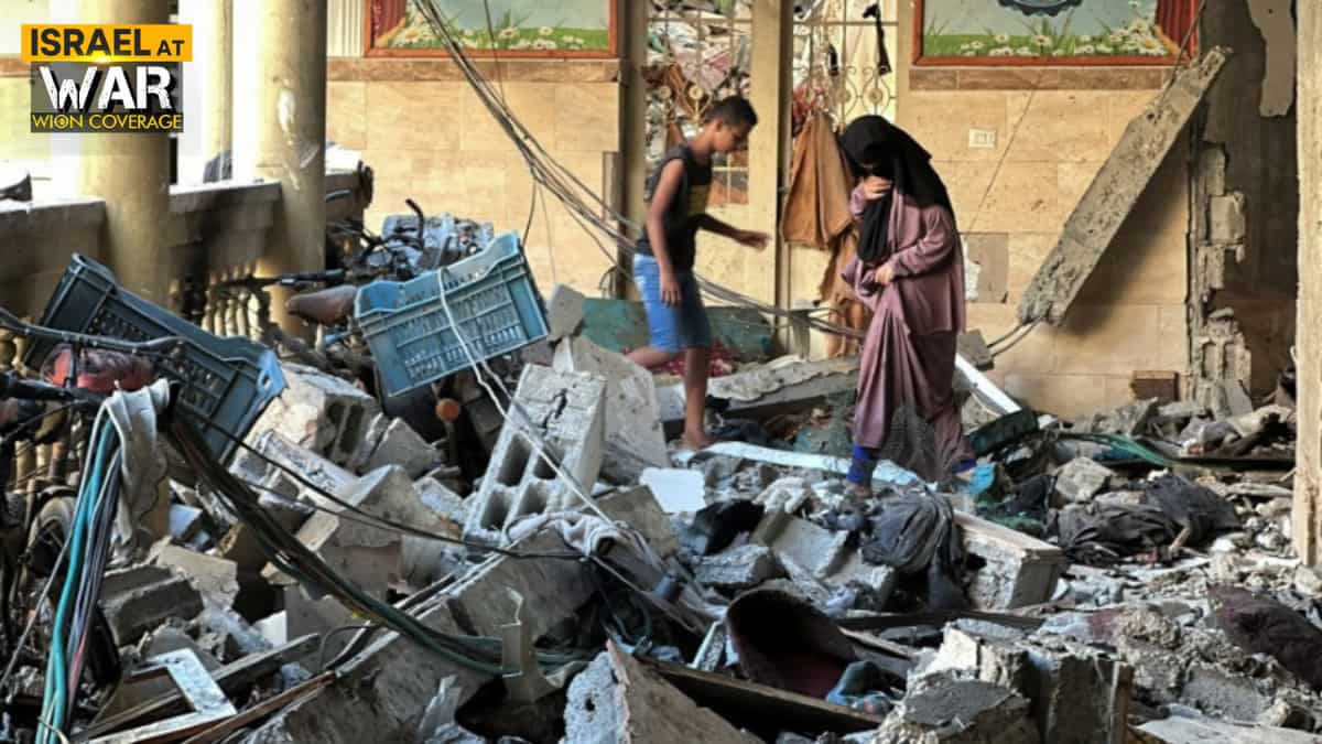 Israeli air strike on school in Gaza City kills 100, claims Hamas-run media office Israeli air strike on school in Gaza City kills 100, claims Hamas-run media office