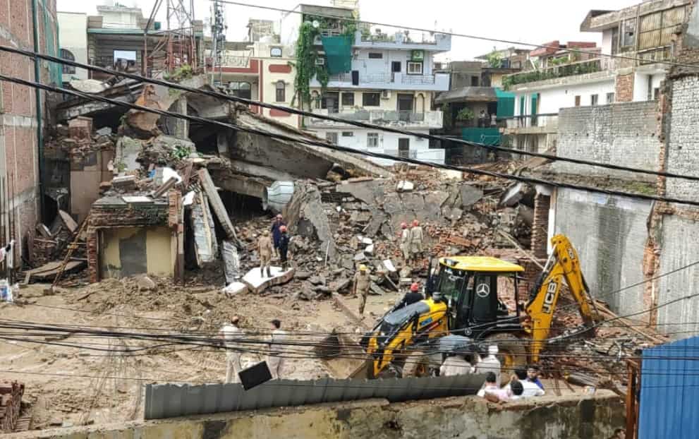 Delhi rains: MCD’s slumber continues as another building collapse claims life
