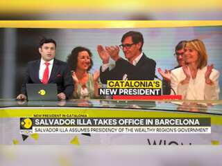 Catalonia's New President: Salvador Illa sworn-in as new Catalonia president
