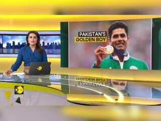 Hero's welcome for Arshad Nadeem as he returns home with Olympic gold