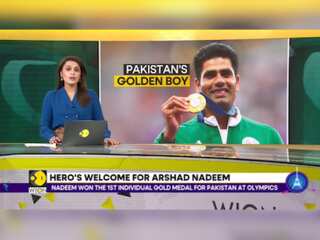 Grand welcome for Arshad Nadeem: Javelin star's performance hailed