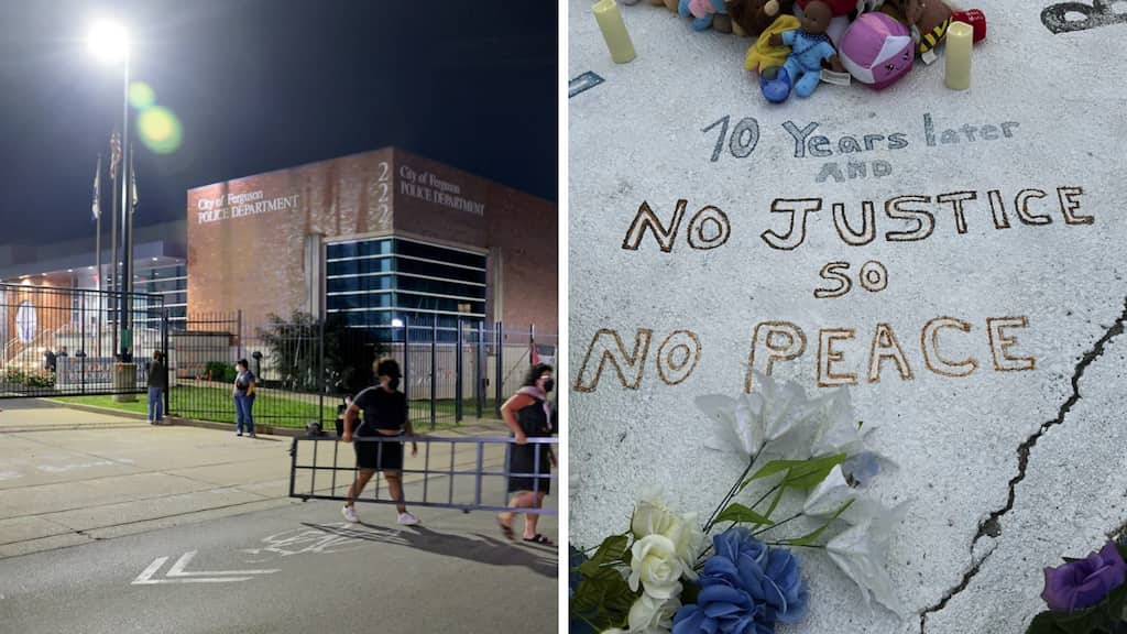 Michael Brown death anniversary: US cop critically injured during protests