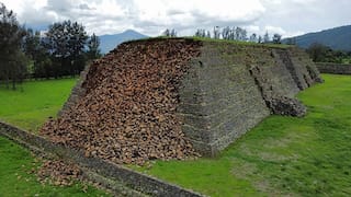 ‘Supernatural sign’ of impending doom? Mexico pyramid used by bloodthirsty tribe for human sacrifice crumbles