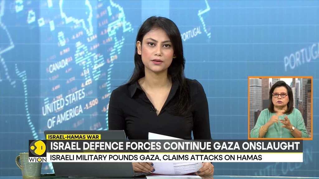 Israel-Hamas War: Israeli military pounds Gaza, claims attacks on Hamas