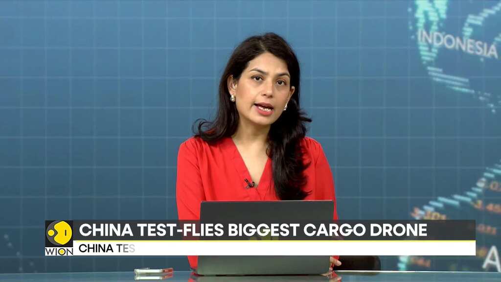 China tests largest domestically produced Cargo drone
