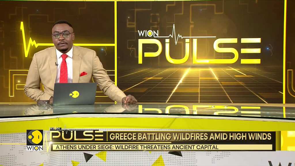 Greece wildfires: Race to save Athens, Greece seeks EU help to fight wildfires