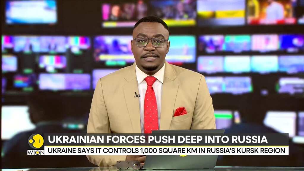 Russia-Ukraine war: Ukraine says it controls 1,000 square km in Russia