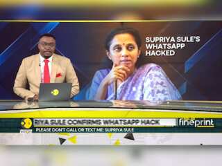 Indian lawmaker Supriya Sule's WhatsApp hacked