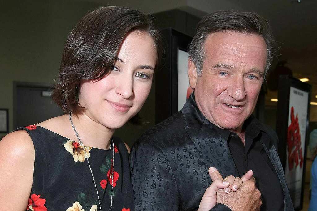 Robin Williams' daughter Zelda denies her late father ever had a pet monkey