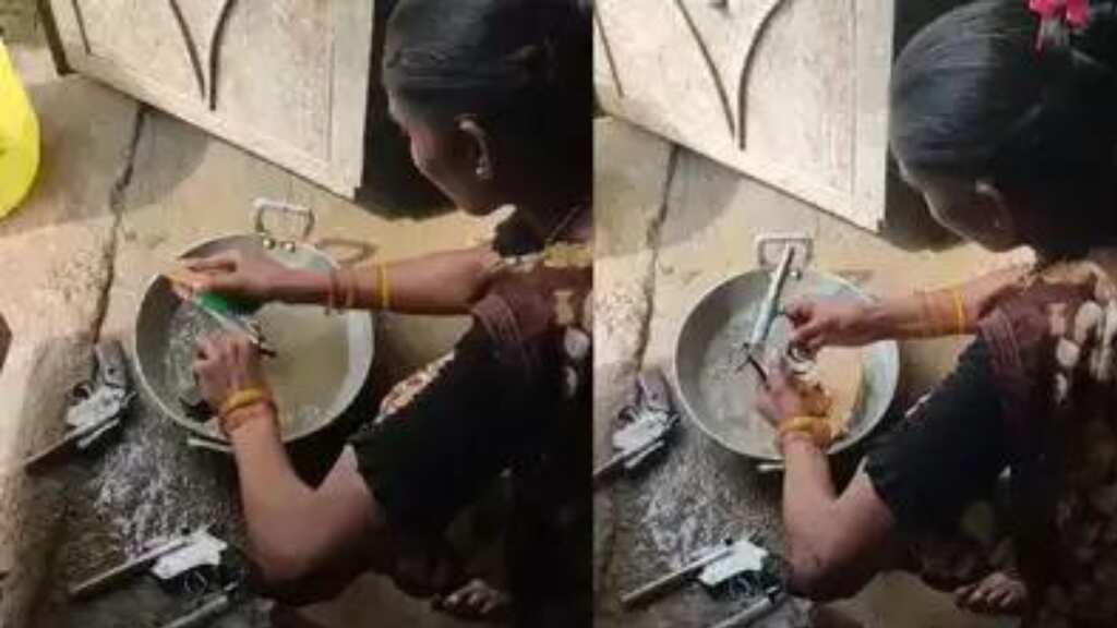 Viral video of woman washing pistols with soap helps cops bust illegal arms factory in Madhya Pradesh