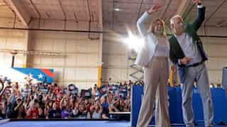 Trump says Kamala Harris should be disqualified for 'fake image' of crowd. What's the truth?