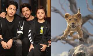 The Three Khans! SRK and his sons Aryan and AbRam to voice Mufasa: The Lion King Hindi version