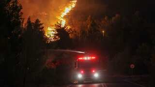 Greece battles largest wildfire of the year, calls for EU assistance
