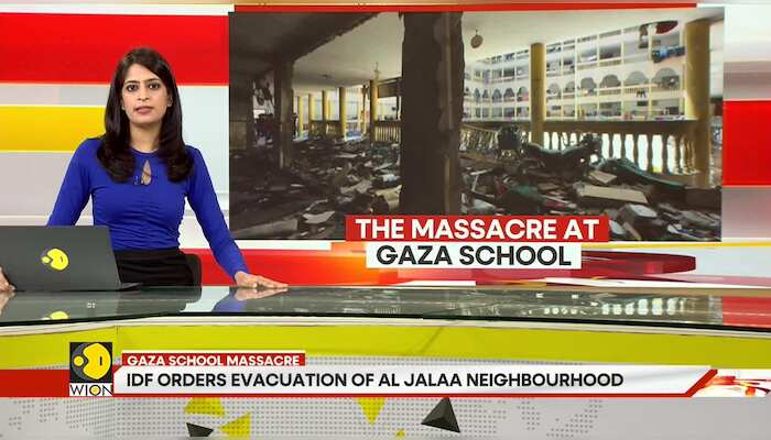 Gaza school massacre: Over 100 Palestinians die in school attack: Reports | Gravitas