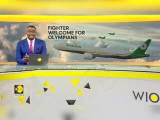 Taiwan welcomes Olympic athletes in Gran ceremony with fighter escorts