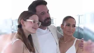 Is that JLo's? Ben Affleck's daughter Violet spotted wearing stepmom Jennifer Lopez's dress