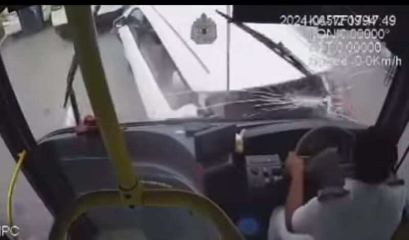 Video: ‘Out of control’ bus crashes into cars, bikes on Bengaluru’s Hebbal flyover