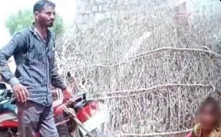 Video: Rajasthan man drags wife behind bike on rocky road, had bought her for $2,400