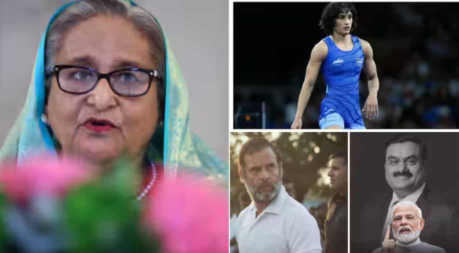 Top 10 world news: Sheikh Hasina's first statement after Aug 5 ouster; Hindenburg-Adani row, and more