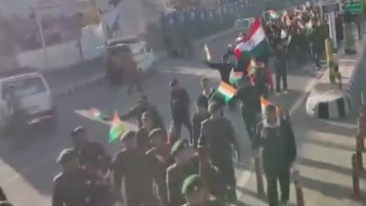Indian Army conducts Tiranga Yatra in Leh