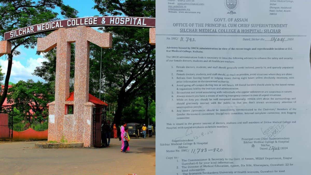 Assam: Medical college advises women staff to avoid 'undue attention' after doctor's rape in West Bengal