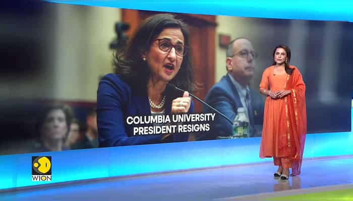 Columbia University president resigns amid anti-Israel protest backlash
