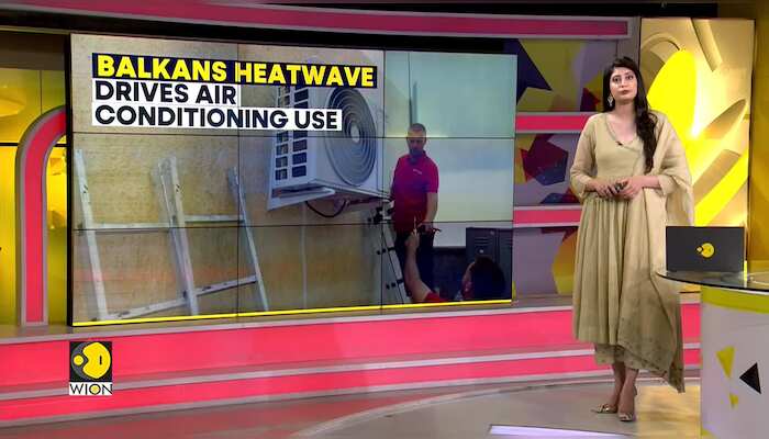 Balkan countries sizzle in week-long heatwave