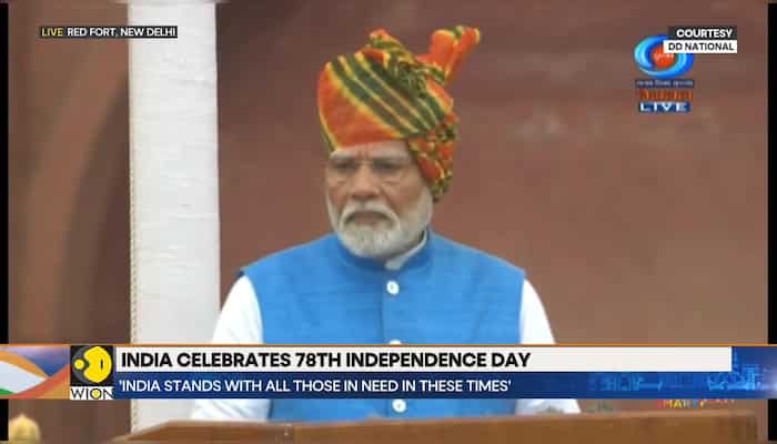 Independence Day 2024: Indian PM Modi hoists national flag and addresses nation from Red Fort