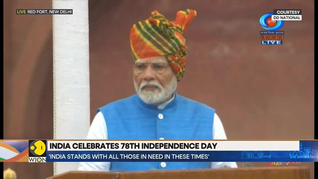 Independence Day 2024: Indian PM Modi hoists national flag and addresses nation from Red Fort