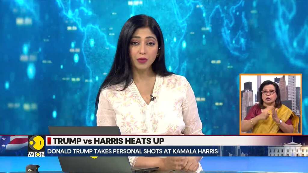 US Election 2024: Donald Trump takes personal shots at Kamala Harris over economy, inflation