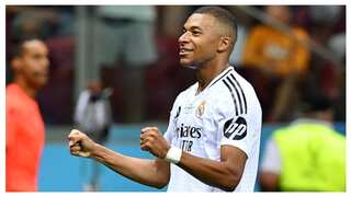 Kylian Mbappe scores on debut as Real Madrid ease past Atalanta to win European Super Cup