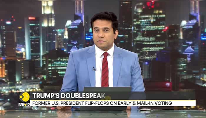 US | Trump's 'doublespeak': Former US President flip-flops on early and mail-in voting