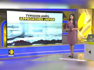 Typhoon Ampil: warnings issued, hundreds of flights grounded